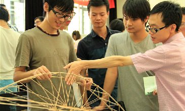 大學(xué)生建筑模型大賽，打造各式建筑